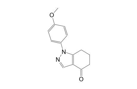 4H-indazol-4-one, 1,5,6,7-tetrahydro-1-(4-methoxyphenyl)-