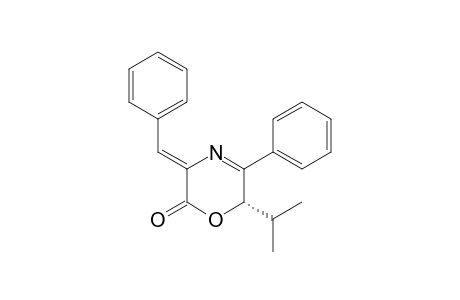 (2S,5Z)-3-phenyl-5-(phenylmethylene)-2-propan-2-yl-2H-1,4-oxazin-6-one