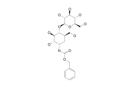 4-O-BETA-D-GLUCOPYRANOSYL-N-(BENZYLOXYCARBONYL)-VALIDAMINE