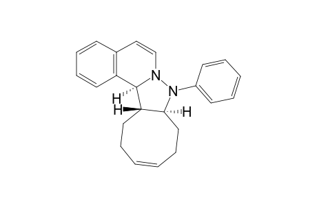 8,8a,9,10,13,14,14a,14b-Octahydro-8-(phenyl)cycloocta[3,4]pyrazolo[5,1-a]isoquinoline