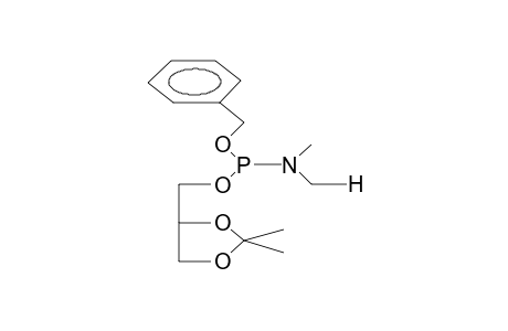 BENZYL(D,L-2,3-ISOPROPYLIDENDIOXY-1-PROPYL)DIMETHYLAMIDOPHOSPHITE