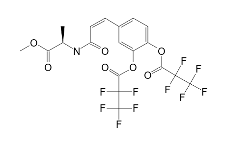 Cay10487, o,o'-bis(pentafluoropropionyl)-