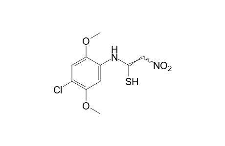 1-(4-CHLORO-2,5-DIMETHOXYANILINO)-2-NITROETHENETHIOL