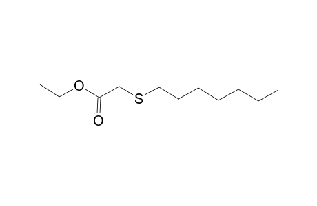 Acetic acid, (heptylthio)-, ethyl ester