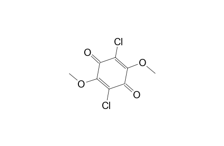 2,5-Cyclohexadiene-1,4-dione, 2,5-dichloro-3,6-dimethoxy-