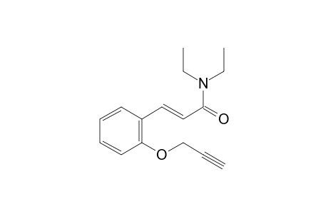 N,N-Diethyl-3-[2-(prop-2-yn-1-yloxy)phenyl]prop-2-enamide