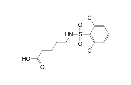 5-{[(2,6-dichlorophenyl)sulfonyl]amino}pentanoic acid