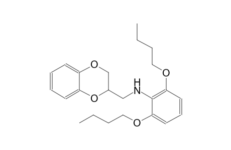 1,4-benzodioxin-2-methanamine, N-(2,6-dibutoxyphenyl)-2,3-dihydro-