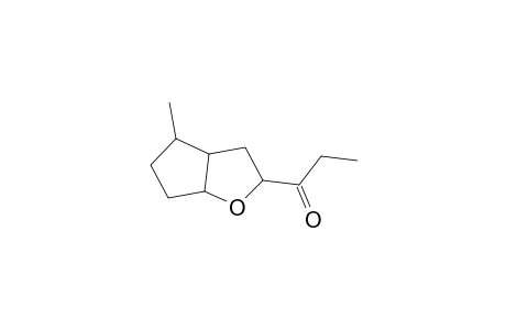 1-(4-Methyl-3,3a,4,5,6,6a-hexahydro-2H-cyclopenta[b]furan-2-yl)-1-propanone