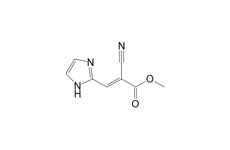 (E)-2-cyano-3-(1H-imidazol-2-yl)-2-propenoic acid methyl ester