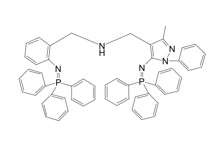 N-[[3-methyl-1-phenyl-5-(triphenylphosphoranylideneamino)-4-pyrazolyl]methyl]-1-[2-(triphenylphosphoranylideneamino)phenyl]methanamine