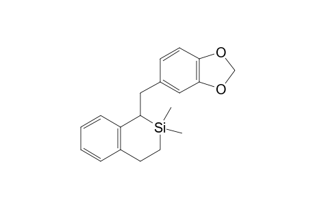 1-(4,5-Methylenedioxyphenylmethyl)-2-silatetralin