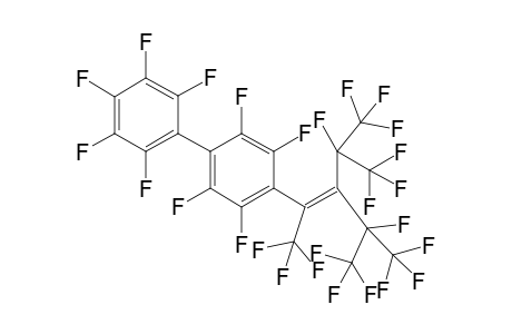 2,2',3,3',4,5,5',6,6'-nonafluoro-4'-(1,1,1,4,5,5,5-heptafluoro-3-(perfluoropropan-2-yl)-4-(trifluoromethyl)pent-2-en-2-yl)biphenyl