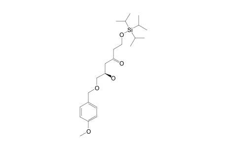 (2R)-2-HYDROXY-1-(PARA-METHOXYBENZYLOXY)-6-(TRIISOPROPYLSILANYLOXY)-HEXAN-4-ONE
