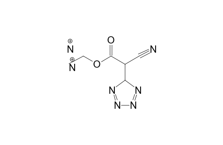 ETHYL-2-(4,5-DIHYDRO-1H-TETRAZOL-5-YLIDENE)-2-CYANOACETATE-DIAMMONIUM-SALT