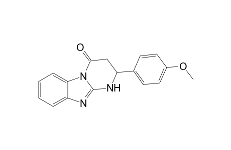 2-(4-Methoxyphenyl-2,3-dihydropyrimido[1,2-a]benzimidazole-2-one