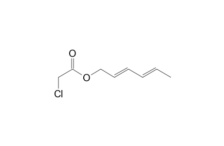 (2E,4E)-Hexa-2,4-dienyl 2-chloroacetate