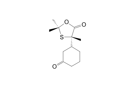 4-(3-OXOCYCLOHEXYL)-2,2,4-TRIMETHYL-1,3-OXATHIOLAN-5-ONE