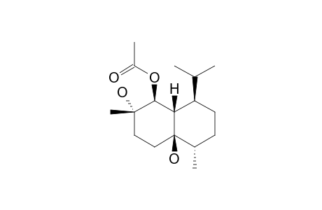 4.alpha.-hydroxy-5.beta.-acetoxy-epi-cubenol