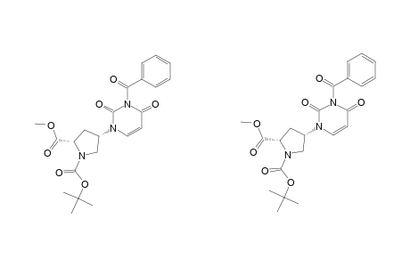 N-TERT.-BUTOXYCARBONYL-CIS-4-(N(3)-BENZOYLURACIL-1-YL)-L-PROLINE-METHYLESTER