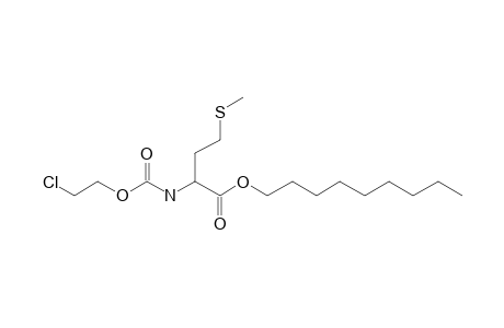 L-Methionine, N-(2-chloroethoxycarbonyl)-, nonyl ester