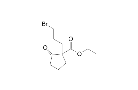 1-(3-bromopropyl)-2-keto-cyclopentanecarboxylic acid ethyl ester