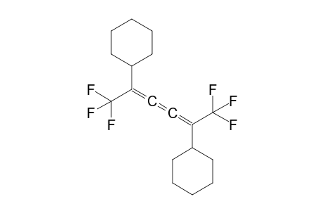 (E)-1,1,1,6,6,6-Hexafluoro-2,5-di-cyclohexyl-2,3,4-hexatriene