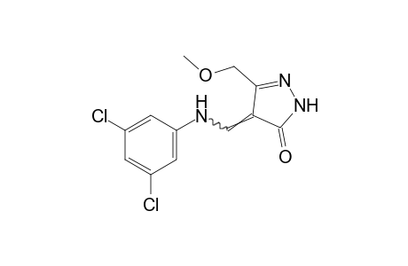 4-[(3,5-dichloroanilino)methylene]-3-(methoxymethyl)-2-pyrazolin-5-one