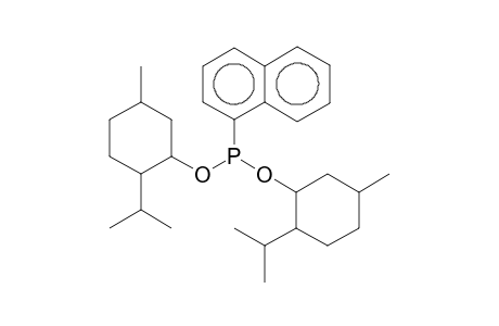 Bis(2-isopropyl-5-methylcyclohexyl) 1-naphthylphosphonite