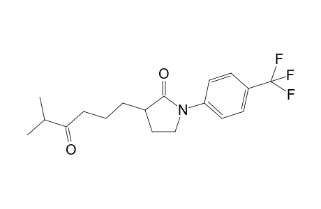 3-(5-Methyl-4-oxo-hexyl)-1-(4-trifluoromethylphenyl)-pyrrolidin-2-one