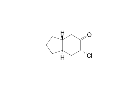 (3aR,6R,7aR)-6-chloro-1,2,3,3a,4,6,7,7a-octahydroinden-5-one