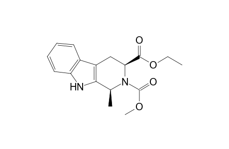 O3-ethyl O2-methyl (1S,3S)-1-methyl-1,3,4,9-tetrahydropyrido[3,4-b]indole-2,3-dicarboxylate