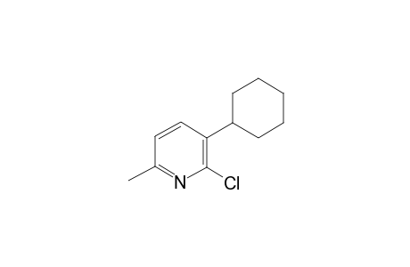 2-chloro-3-cyclohexyl-6-methylpyridine