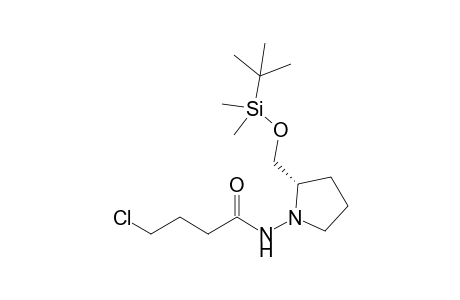 (S)-(-)-4-Chloro-N-(2-tert-butyldimethylsilyloxymethylpyrrolidin-1-yl)butanamide