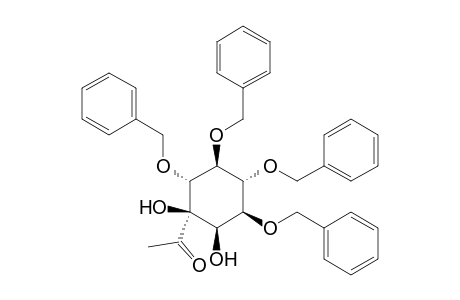 3-Acetyl-1,4,5,6-tetra-O-benzyl-myo-inositol