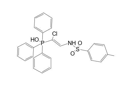 N-[(Z)-2-Chloro-2-(1-hydroxy-1,1,1-triphenylphosphoranyl)-1-ethenyl]-1-(4-methylphenyl)sulfonamide