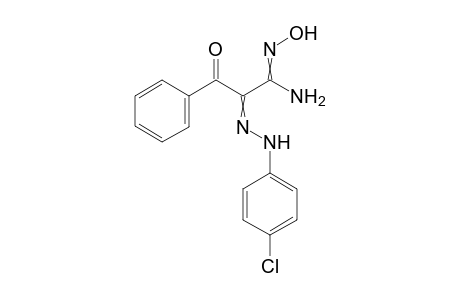 2-[(4-Chlorophenyl)hydrazono]-N-hydroxy-3-oxo-3-phenyl-propionamidine