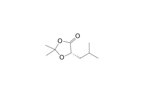 (5S)-5-isobutyl-2,2-dimethyl-1,3-dioxolan-4-one