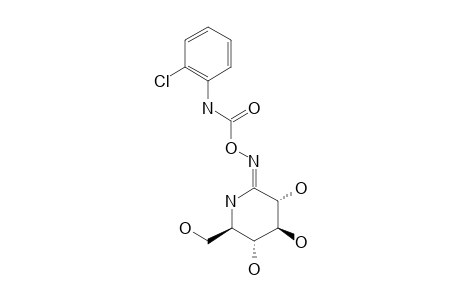 O-(1,5-DIDEOXY-1,5-IMINO-D-GLUCOPYRANOSYLIDENE)-AMINO-N-(2-CHLOROPHENYL)-CARBAMATE