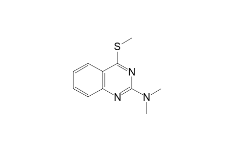 2-(dimethylamino)-4-(methylthio)quinazoline