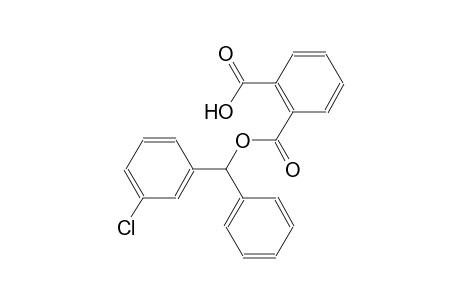 2-{[(3-chlorophenyl)(phenyl)methoxy]carbonyl}benzoic acid