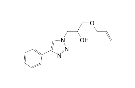 1-(Allyloxy)-3-(4-phenyl-1H-1,2,3-triazol-1-yl)propan-2-ol