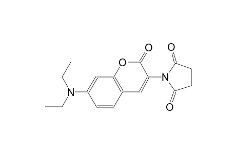 2,5-pyrrolidinedione, 1-[7-(diethylamino)-2-oxo-2H-1-benzopyran-3-yl]-
