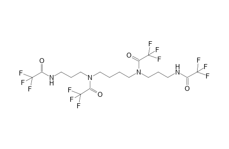 2,2,2-trifluoro-N-[3-[(2,2,2-trifluoro-1-oxoethyl)-[4-[(2,2,2-trifluoro-1-oxoethyl)-[3-[(2,2,2-trifluoro-1-oxoethyl)amino]propyl]amino]butyl]amino]propyl]acetamide