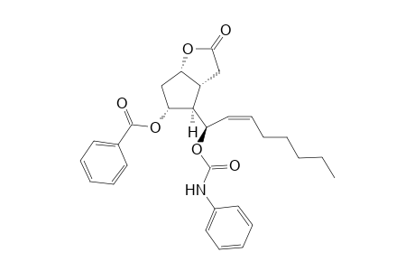 (Z)-(1S,5R,6R,7R,1'R)-7-Benzoyloxy-6-(1'-N-phenylcarbamyloxyoct-2'-enyl)-2-oxabicyclo[3.3.0]octan-3-one