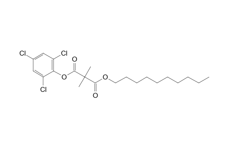 Dimethylmalonic acid, decyl 2,4,6-trichlorophenyl ester