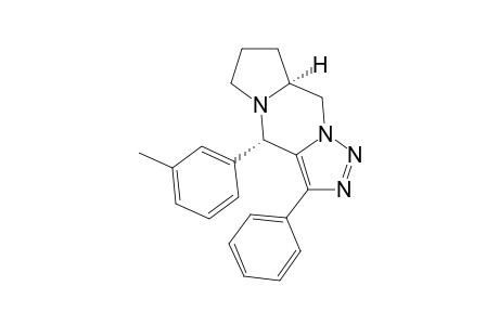 (4S,8aS)-3-phenyl-4-m-tolyl-4,6,7,8,8a,9-hexahydropyrrolo[1,2-a][1,2,3]triazolo[1,5-d]pyrazine