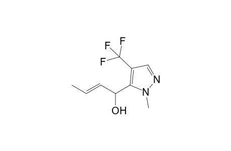 N-Methyl-5-[(crotyl)(hydroxy)]methyl-4-trifluoromethylpyrazole
