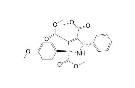 (2S,5S)-2-(4-methoxyphenyl)-5-phenyl-3-pyrroline-2,3,4-tricarboxylic acid trimethyl ester