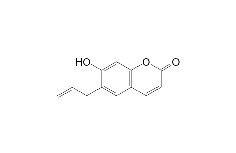 6-Allyl-7-hydroxycoumarin
